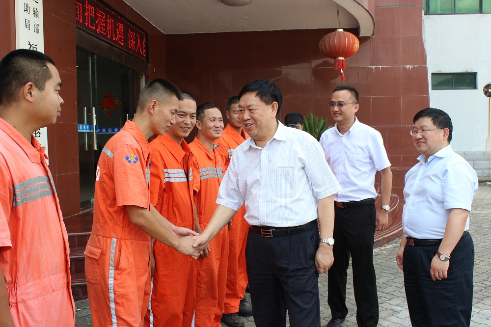 王振亮局长在福州救助基地调研指导工作