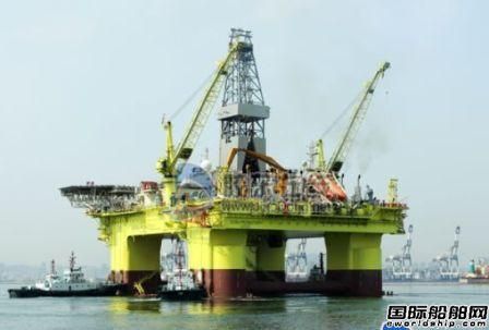 中海油服一座半潜式钻井平台获得新租约