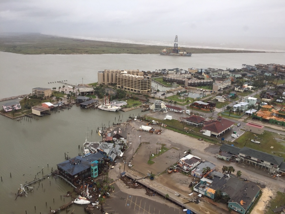 Beached Drillship Blocks Entrance to Port of Corpus Christi