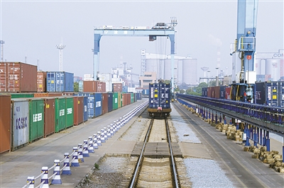宁波舟山港海铁联运量居南方港口首位