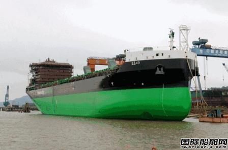 全球首艘25000吨LNG高压双燃料杂货船下水