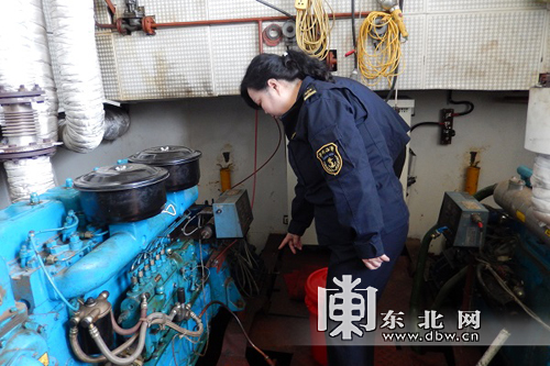 哈尔滨太平海事处开展船舶防污染专项检查