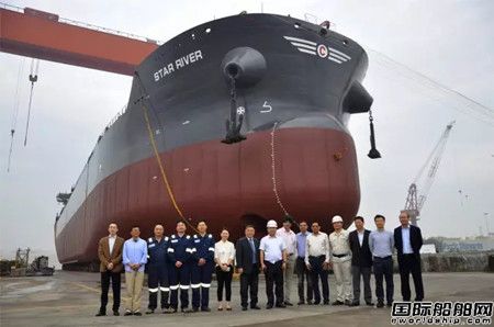 中船澄西建造世界最大沥青船顺利下水