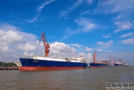 沪东中华APLNG5号船常规海试即将“结业”