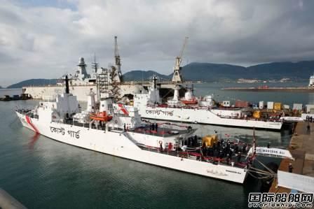 Fincantieri交付孟加拉国海岸警卫队2艘巡逻艇
