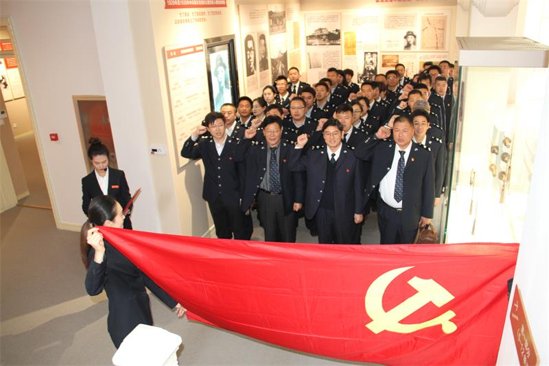 北海救助局组织党员参观胶东革命纪念馆