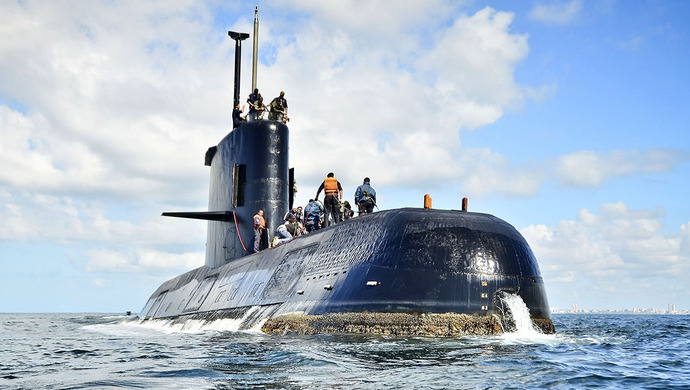 离奇失踪！阿根廷潜艇失联5天，曾连发7次求救信号，载有44名船员