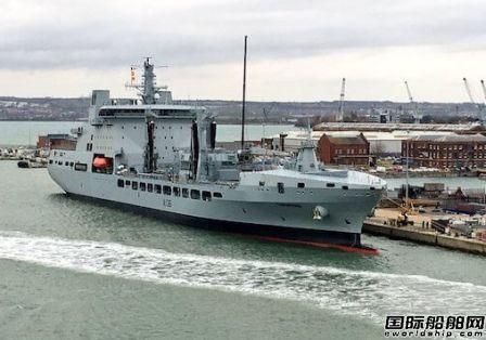 GE交付英国皇家海军4艘油船配套动力系统