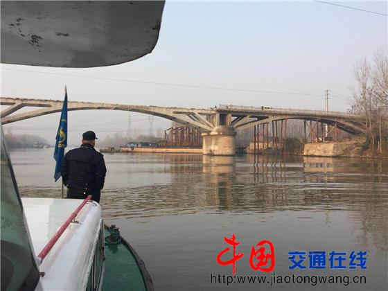 徐州海事16小时坚守，西朱老桥主体拆除完毕