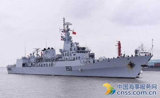 巴铁购华F22P护卫舰访沪 将与我军舰在东海演习