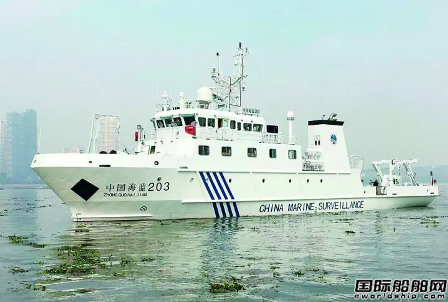 武船500吨级近岸海洋环境监测船全部交付离厂