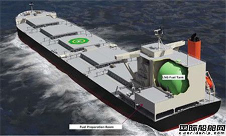 日本船东货主船厂三方首次合作研发LNG动力船