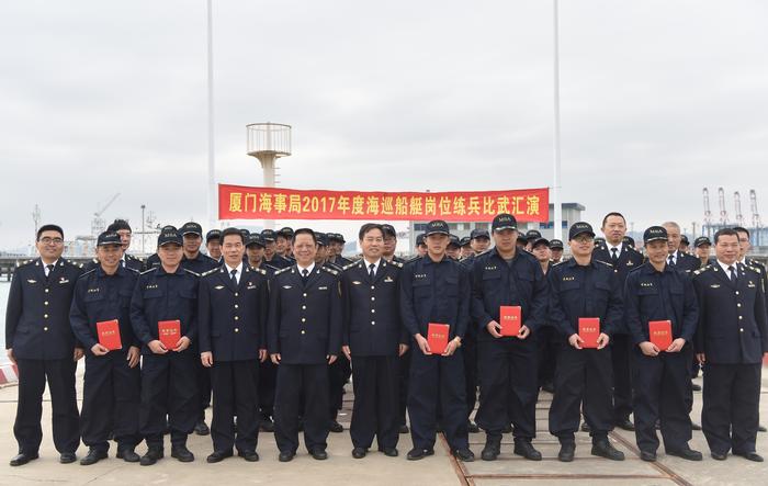 厦门海事局开展2017年海巡船艇岗位练兵比武汇演活动