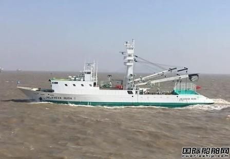 马尾造船75M远洋围网渔船试航成功