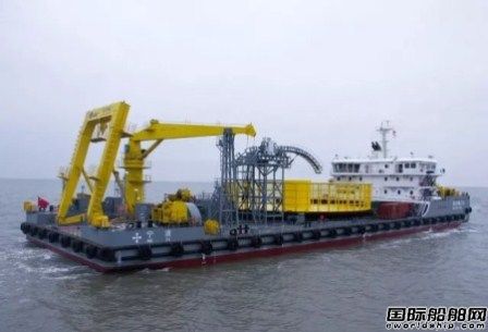 马尾造船3500吨级敷缆船正式完工