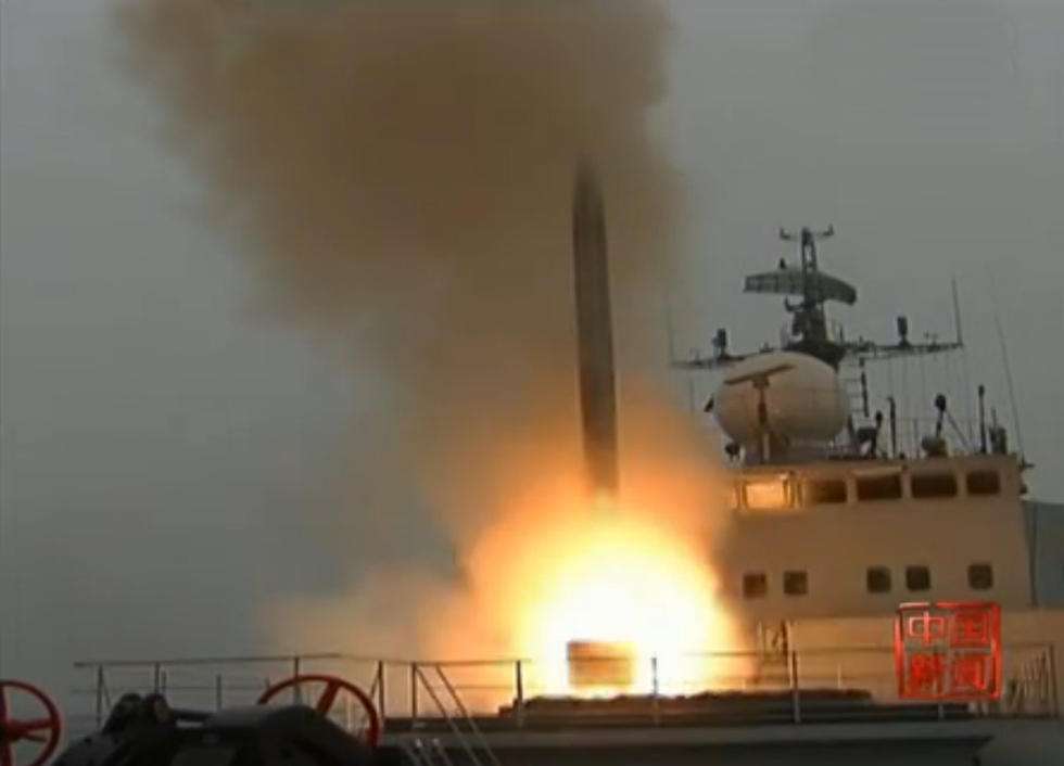 中国某新型潜舰导弹系统获国家科技进步特等奖