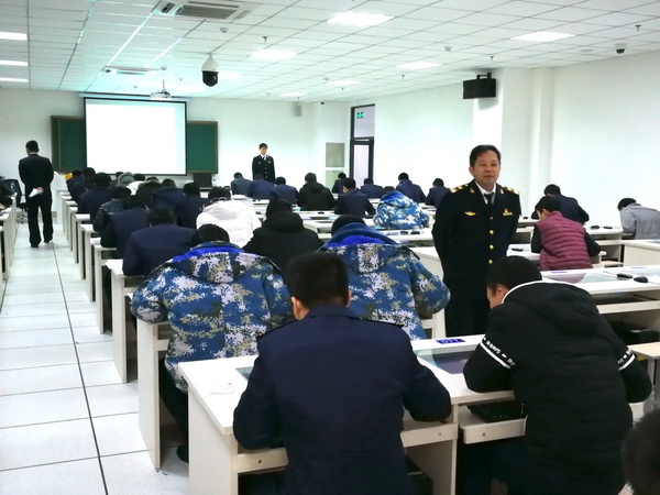 潍坊辖区2018年度首次海船适任考试顺利进行