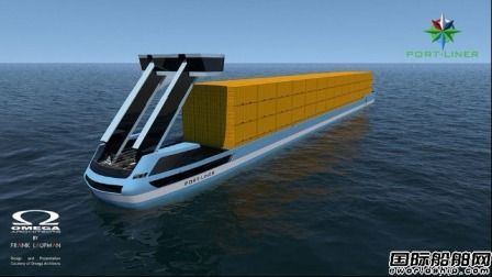 荷兰打造欧洲首艘电池动力内河集装箱船