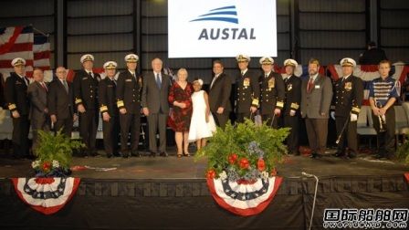Austal美国命名一艘远征快速运输船