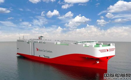 厦船重工开建全球最大LNG动力汽车滚装船