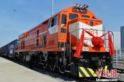 中欧班列由德国直达沈阳中德园 打造开放新高地