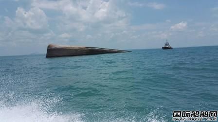 广州打捞局紧急赴马来西亚救援落水船员