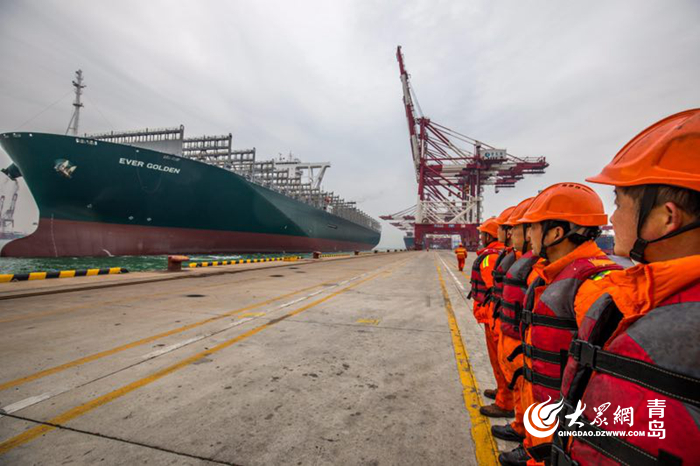 青岛港引领海洋联盟欧洲线挂靠港口效率第一