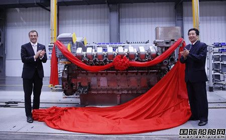 玉柴安特优动力首台S4000发动机下线