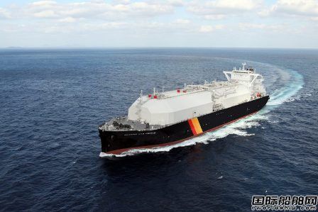 三菱重工命名新一代LNG船