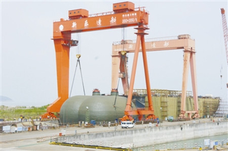 新乐造船首艘自主设计建造LNG船试水结束