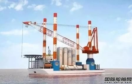黄埔文冲中标一艘插桩式抢险打捞工程船