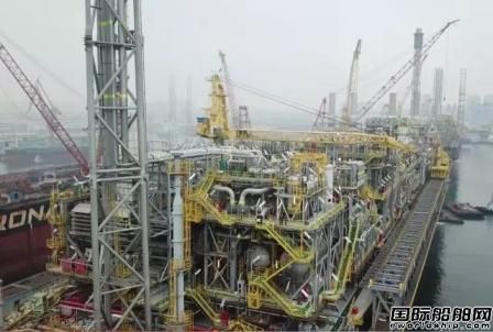 中国船厂首个FPSO改装总包项目完工交付