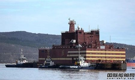 俄罗斯对外展示世界首艘浮动核电站