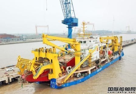 亚洲最大绞吸挖泥船“天鲲号”将出海试航