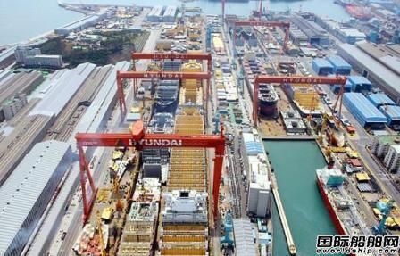 订单大增，韩国造船业出现复苏迹象
