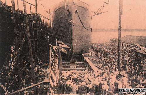 100年前的今天，江南造船首获万吨远洋船订单