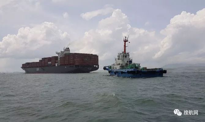 突发!以星一艘集装箱船在胡志明港搁浅!