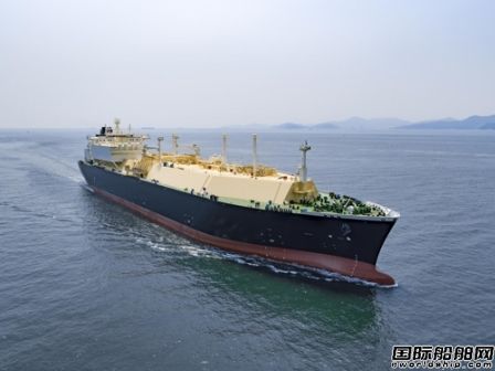 大宇造船交付一艘配备完全再液化系统LNG船