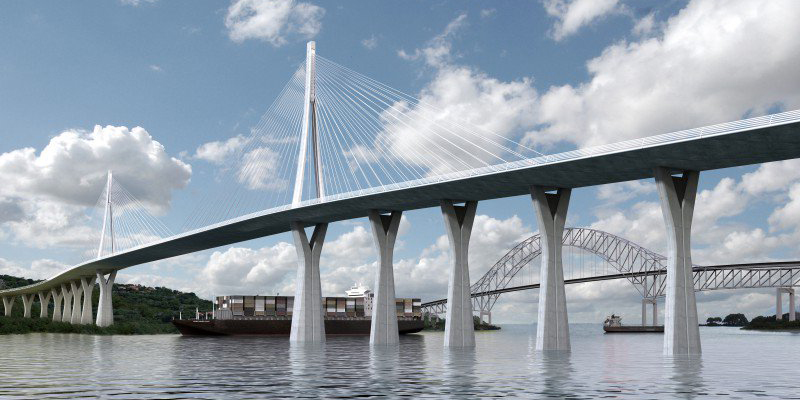  中企中标巴拿马跨运河大桥项目，合同价值超14亿美元