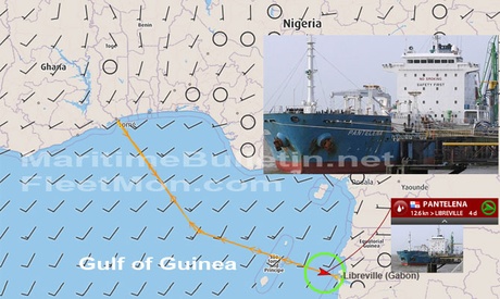 Tanker PANTELENA was hijacked and held by pirates for 9 days