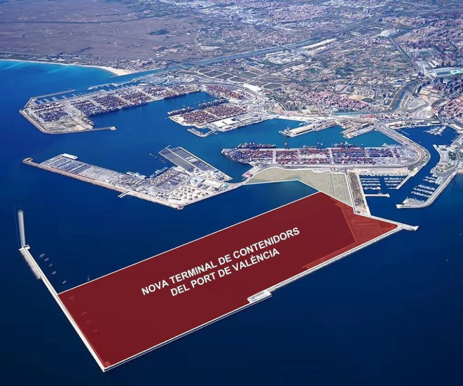 瓦伦西亚港批准其北部扩建，投资高达12亿美元