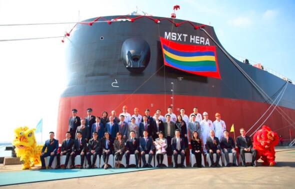 扬州中船澄西交付民生信托第二艘8.2万吨散货船