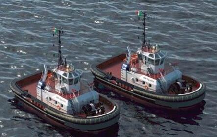 达门与意大利拖航公司签订两艘拖轮订单