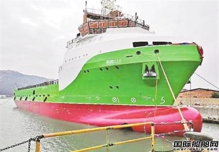 马尾造船建造国内首艘万米深潜器支持保障船下水