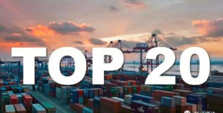 2018年全球前20大集装箱港口排名盘点