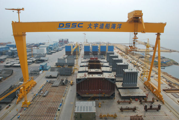 韩国船厂占据大型集装箱船订单半壁江山