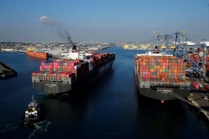 7月全球集装箱船运力增长超160000TEU