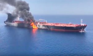 More attacks ‘highly likely’ by Iran on shipping in Strait of Hormuz