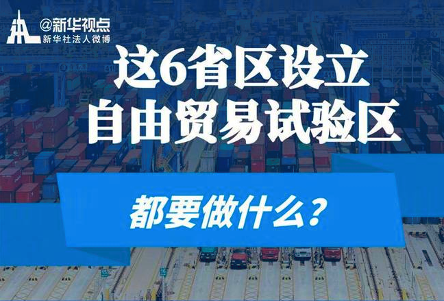 【图解】定了！这6省区设立自由贸易试验区，都要做什么？