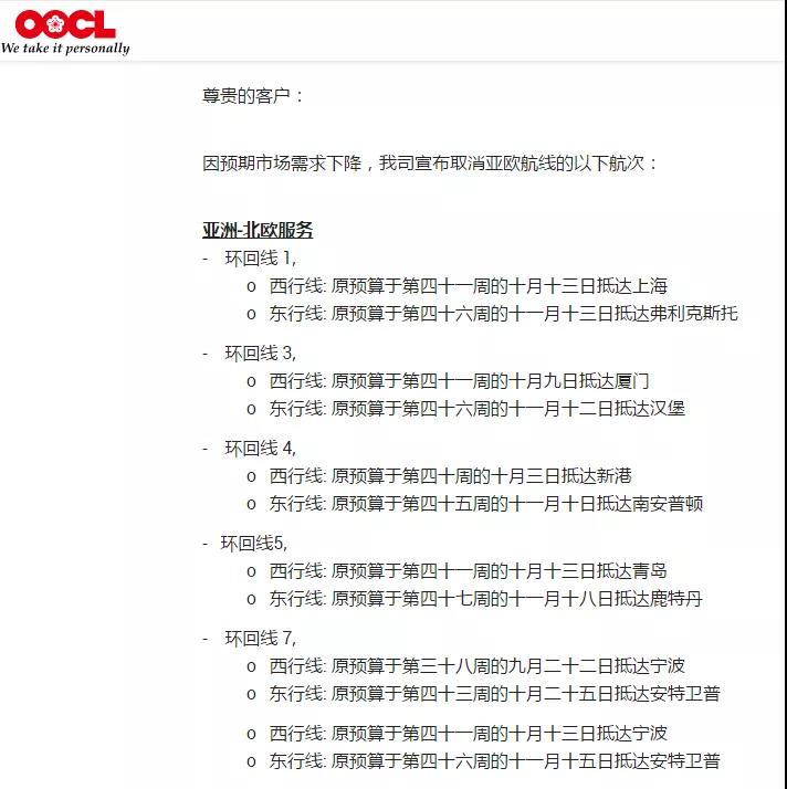 一大波停航跳港计划已经出炉,外贸货代企业留意近期“人造旺季”即将来袭!
